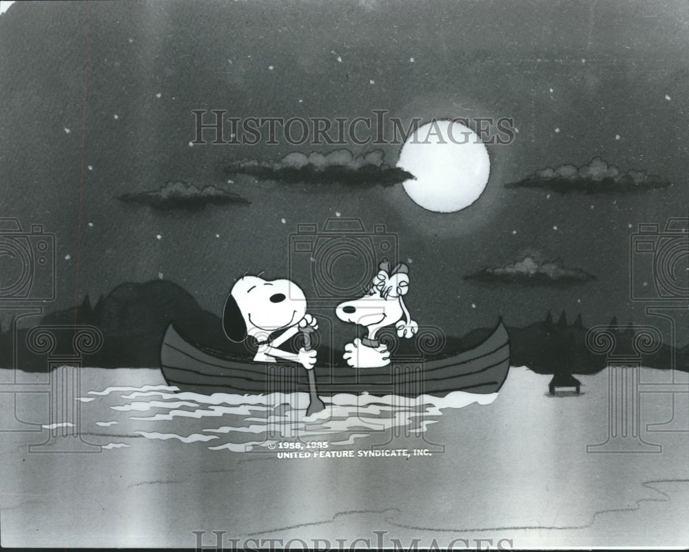 1958 Snoopy and Poodle in Snoopy's Getting Married, Charlie Brown.-Historic Images