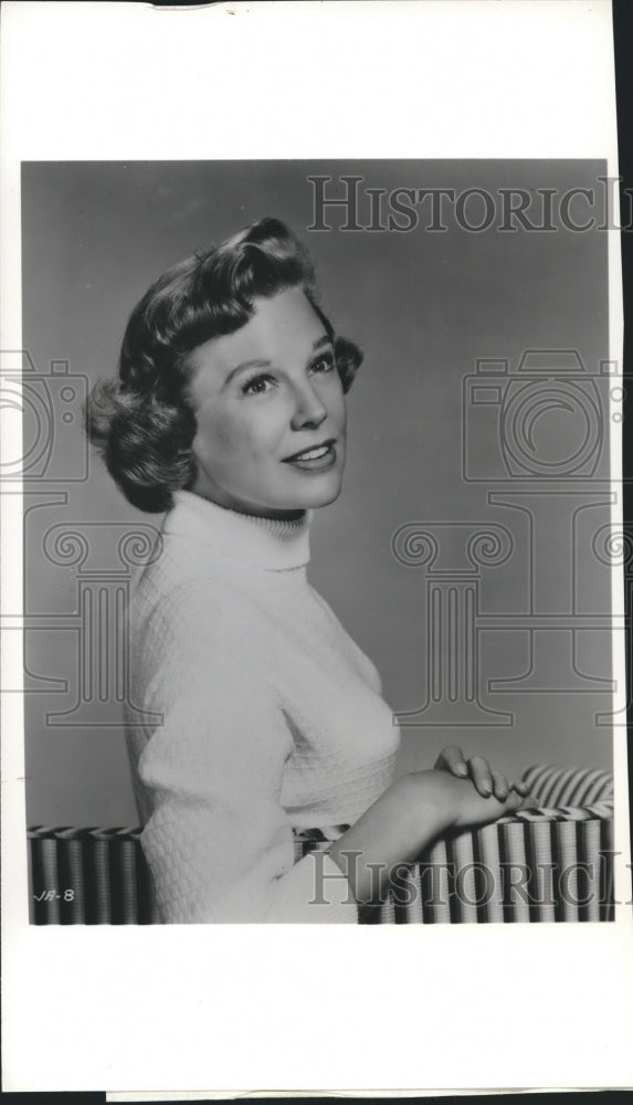 1963 Press Photo June Allyson, singer - Historic Images