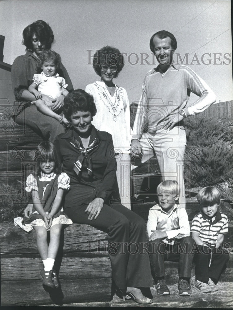 1979 Press Photo The cast members of "Why Whould I Lie?" - Historic Images