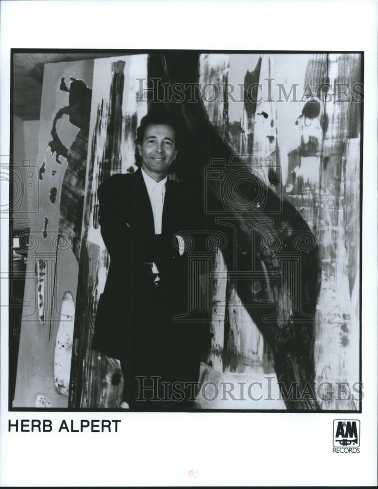 1988 Press Photo Herb Alpert, jazz musician, composer, singer and song Historic Images