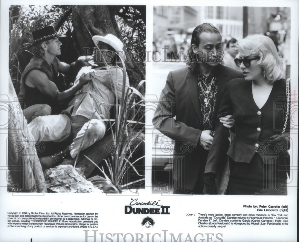 1988 Scenes from Crocodile Dundee III Historic Images