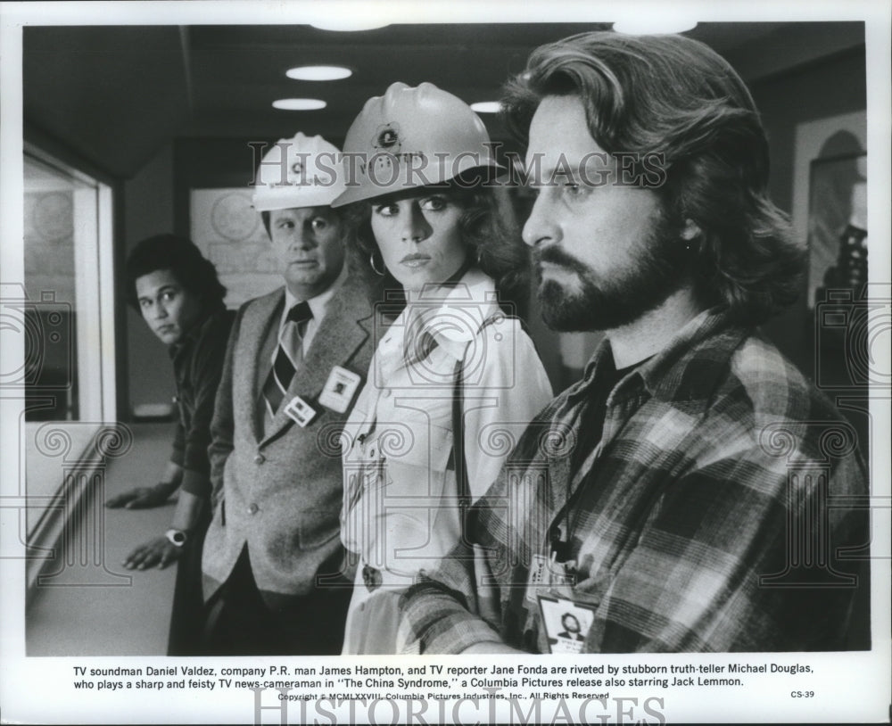 Press Photo The stars of &quot;The China Syndrome&quot; - spp21364-Historic Images