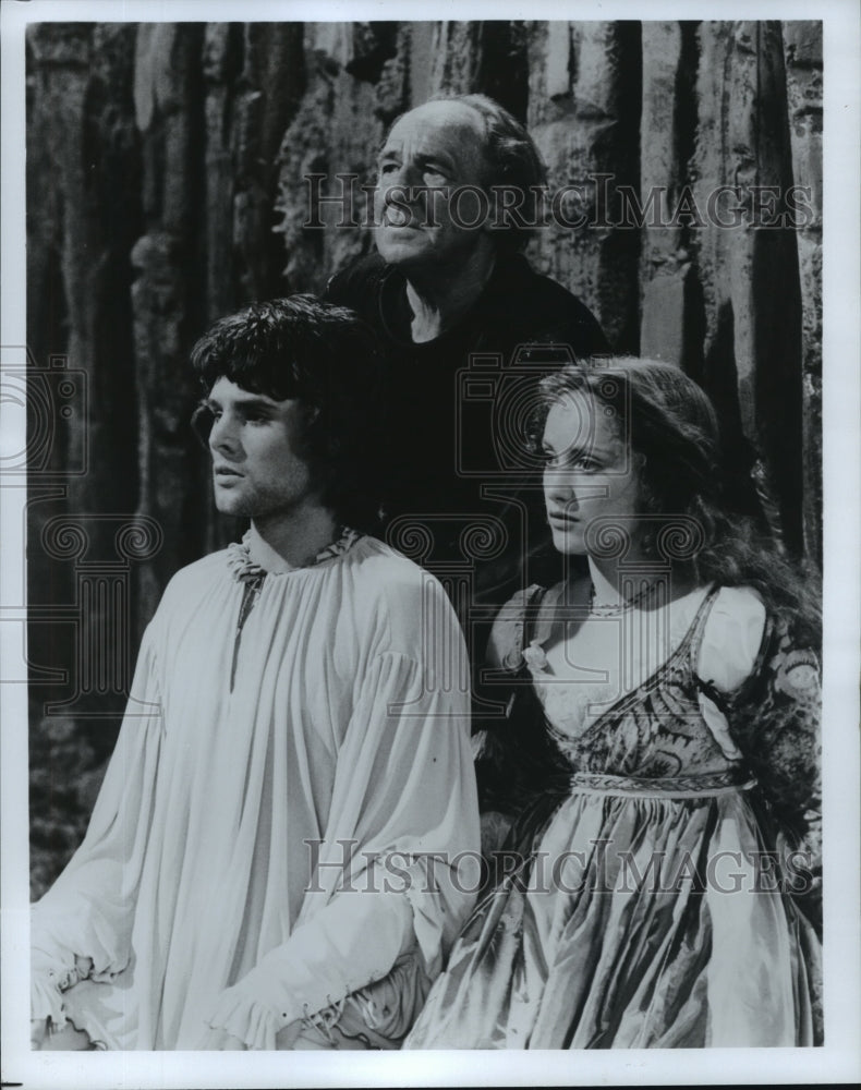 Press Photo The stars of The Tempest in Season Two ofThe Shakespeare Plays - Historic Images