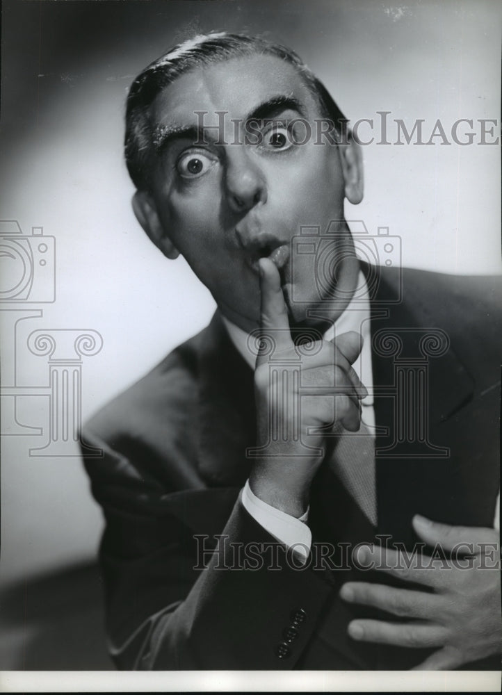1946 Press Photo Eddie Cantor, comedian, dancer, singer, actor, and songwriter. - Historic Images