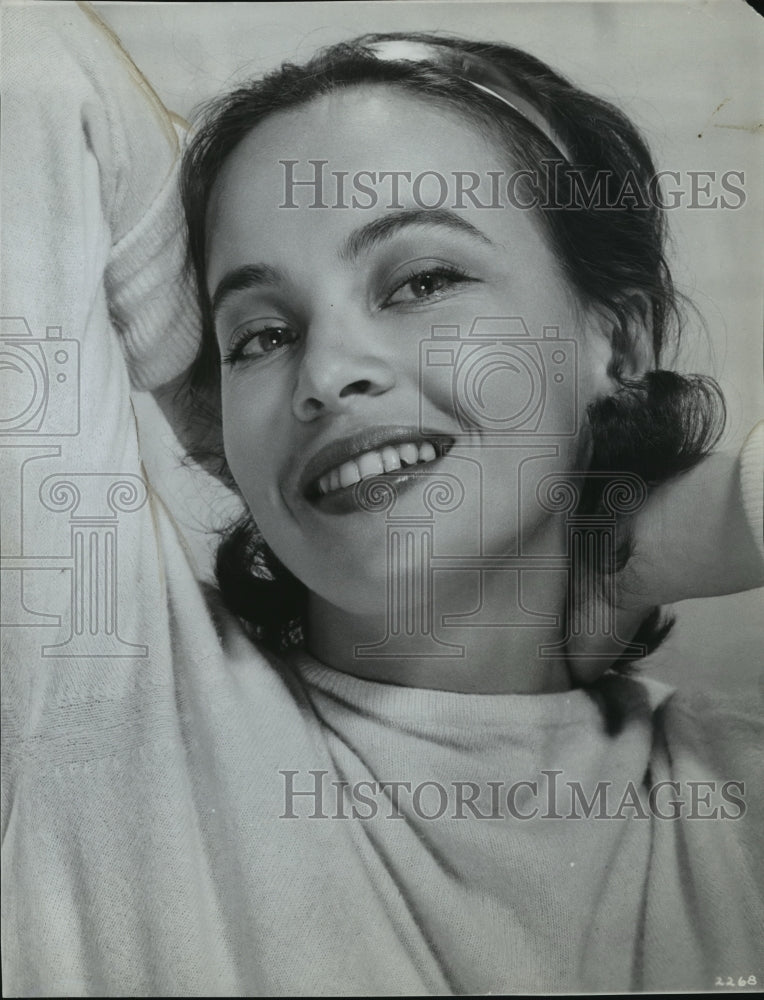 Press Photo Leslie Caron stars in Gigi - Historic Images