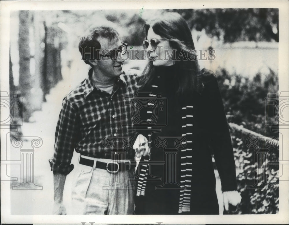 1981 Press Photo Woody Allen and Diane Keaton star in "Annie Hall" - Historic Images