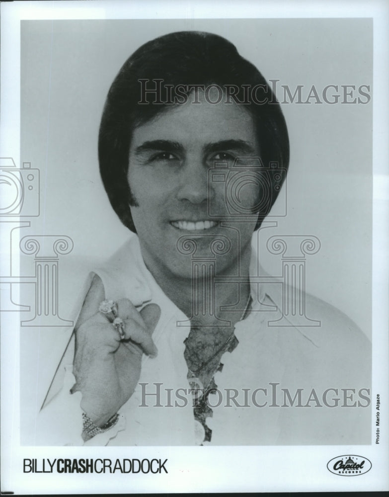 Press Photo Country rock artist Billy Crash Craddock - spp27633- Historic Images