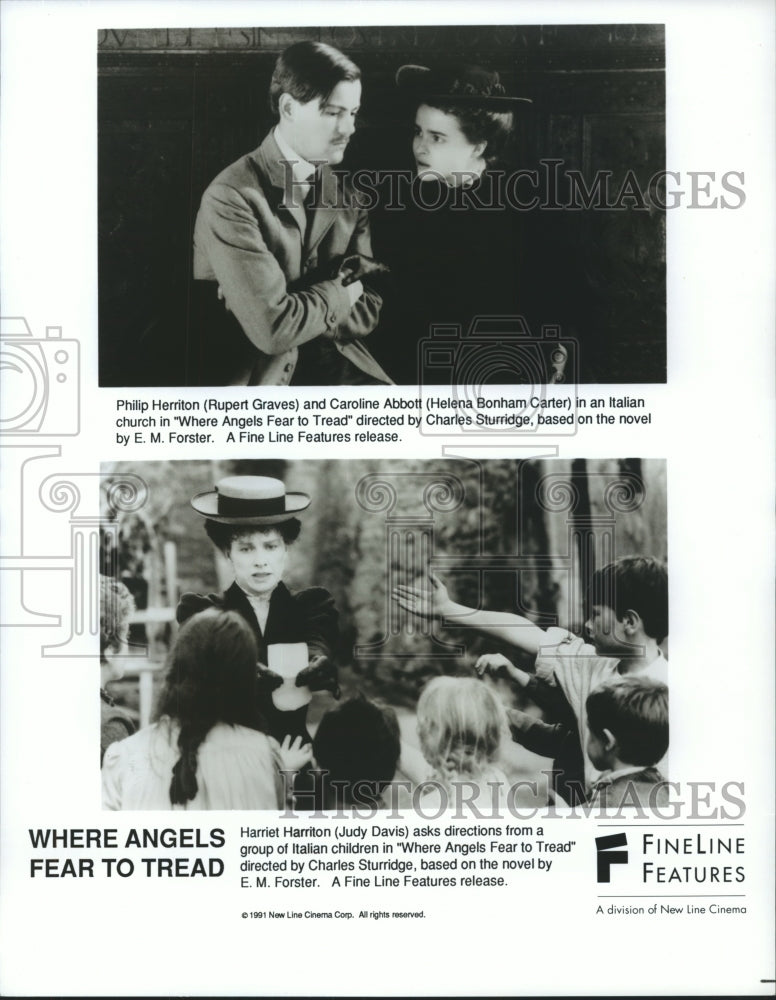 1991 Scenes from "Where Angels Fear to Tread" - Historic Images