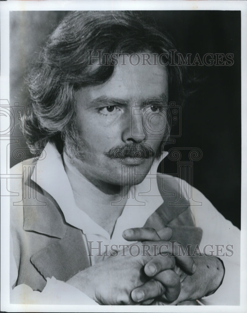 Press Photo Richard Jordan, actor - Historic Images