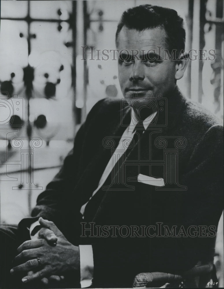 1956 Press Photo Glenn Ford-actor - Historic Images