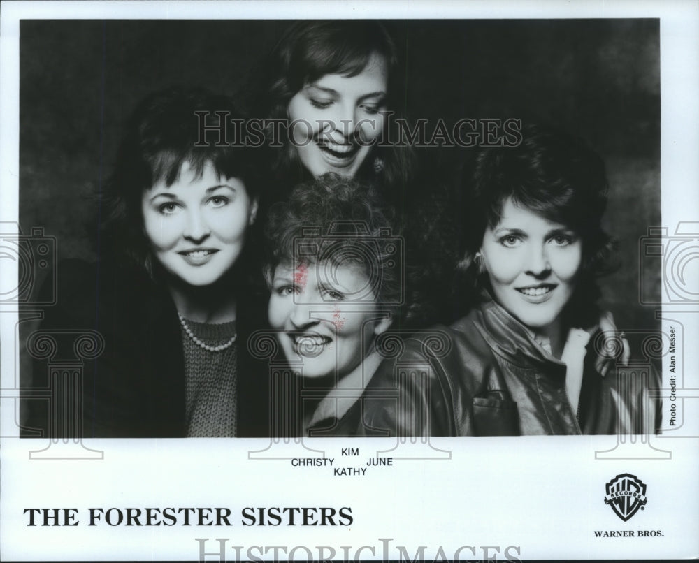 Press Photo The Forester Sisters - Christy, Kim, June and Kathy - Historic Images
