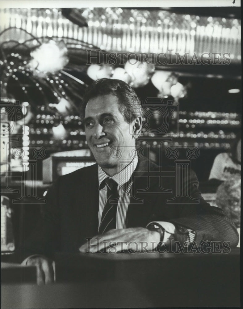 1984 Press Photo Rock Hudson stars in &quot;Las Vegas Strip Wars,&quot; on NBC - Historic Images
