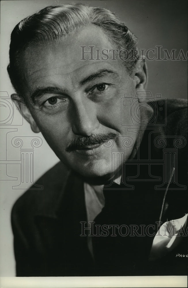 1944 Press Photo Paul Lukas, Hungarian actor - Historic Images