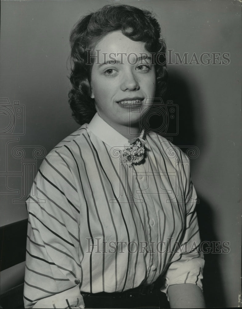 1959 Press Photo Dianne Chilgren, pianist - Historic Images