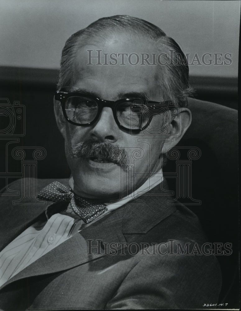 Press Photo Harry Morgan stars in "The D.A." - Historic Images