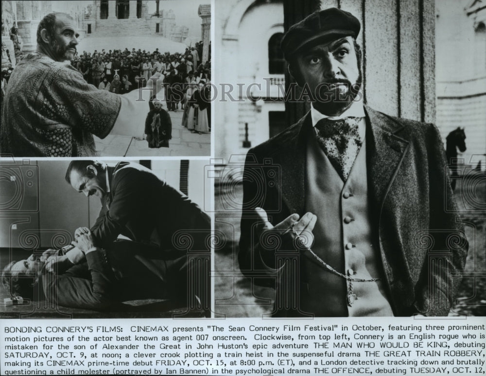 Press Photo Sean Connery featured in The Sean Connery Film Festival - Historic Images