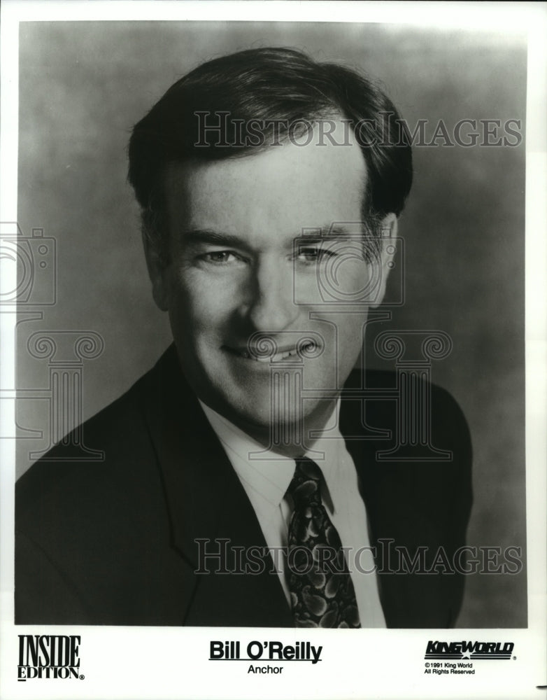 1991 Bill O'Reilly, anchor on Inside Edition. Historic Images