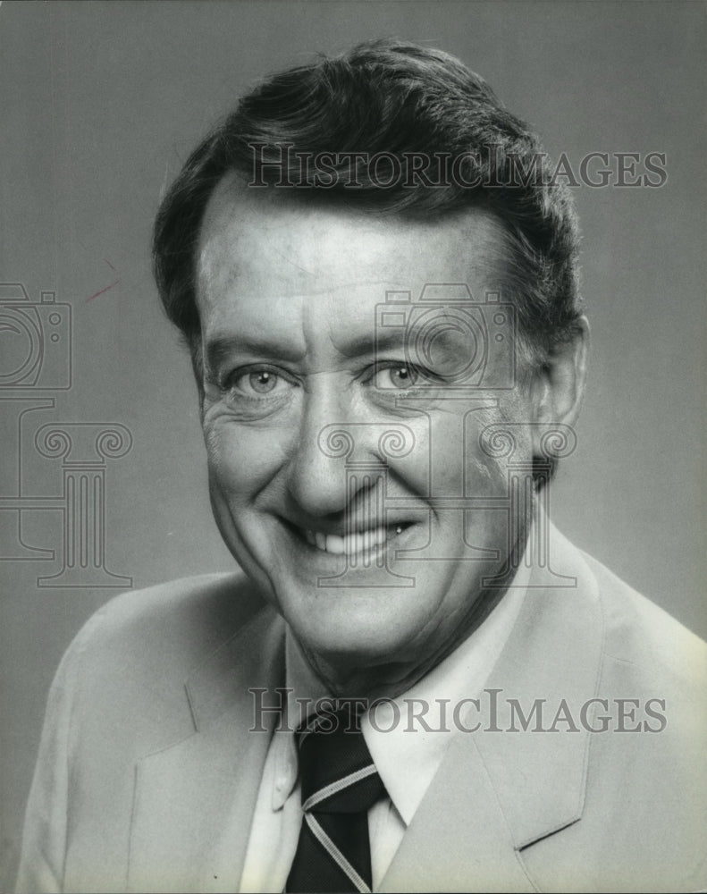 1987 Press Photo TV and film actor Tom Poston - Historic Images