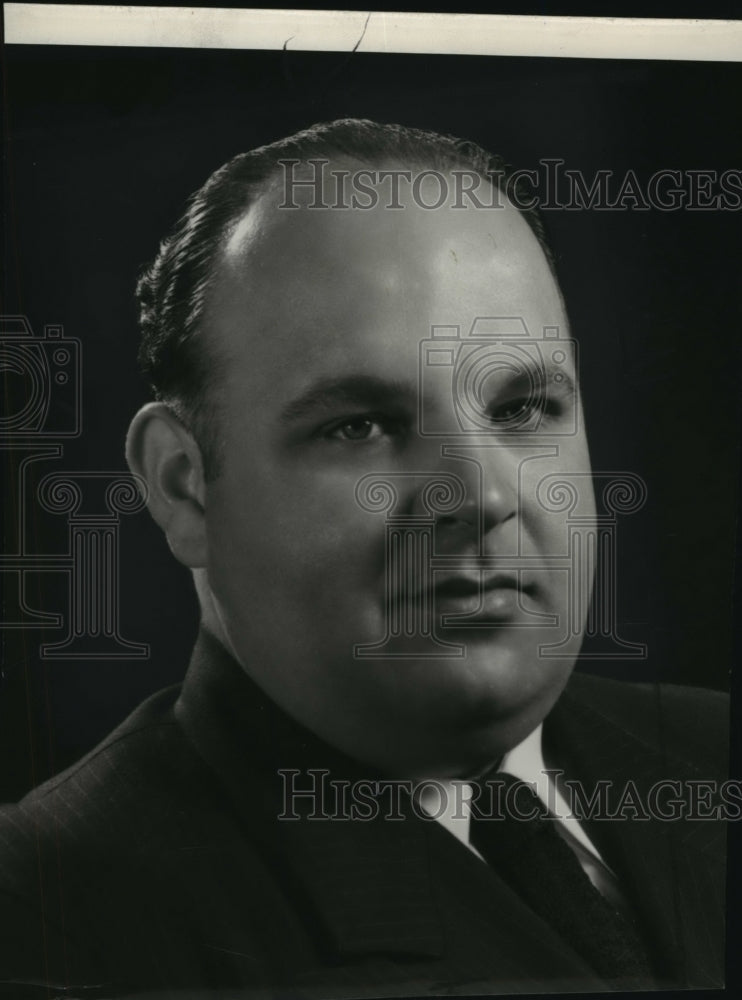 Press Photo Portrait of Anthony Pinski - Historic Images