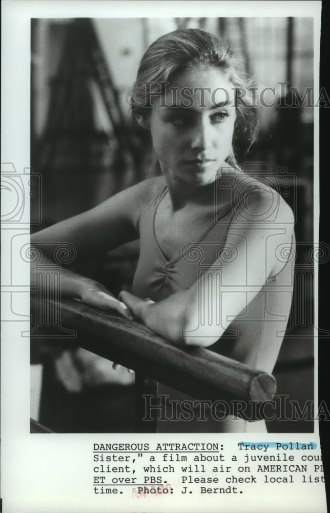 Press Photo Tracy Pollan stars in &quot;The Little Sister&quot; - Historic Images