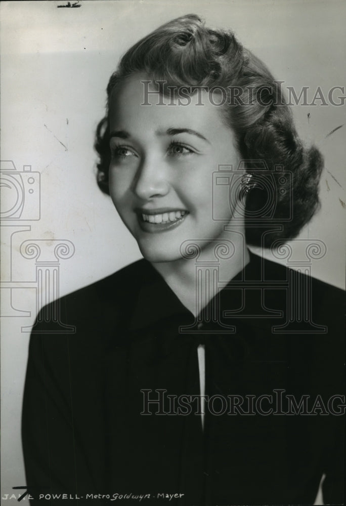 1950 Press Photo Jane Powell-singer - Historic Images