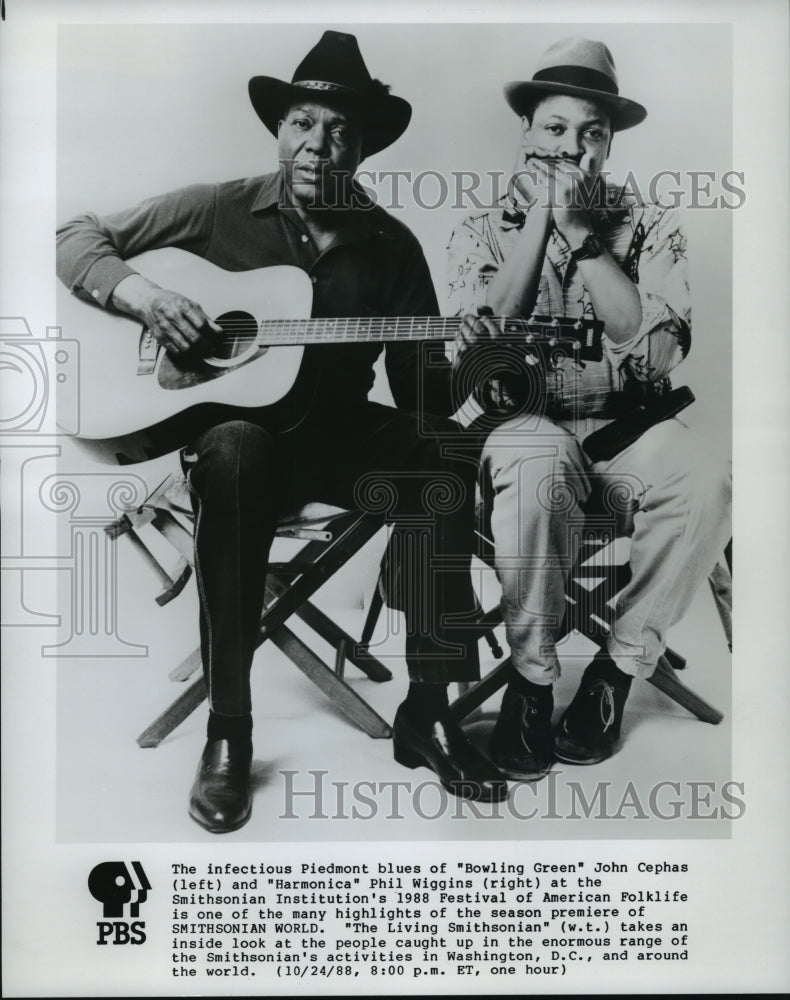 1989 John Cephas & Phil Wiggins of Bowling Green Smithsonian World