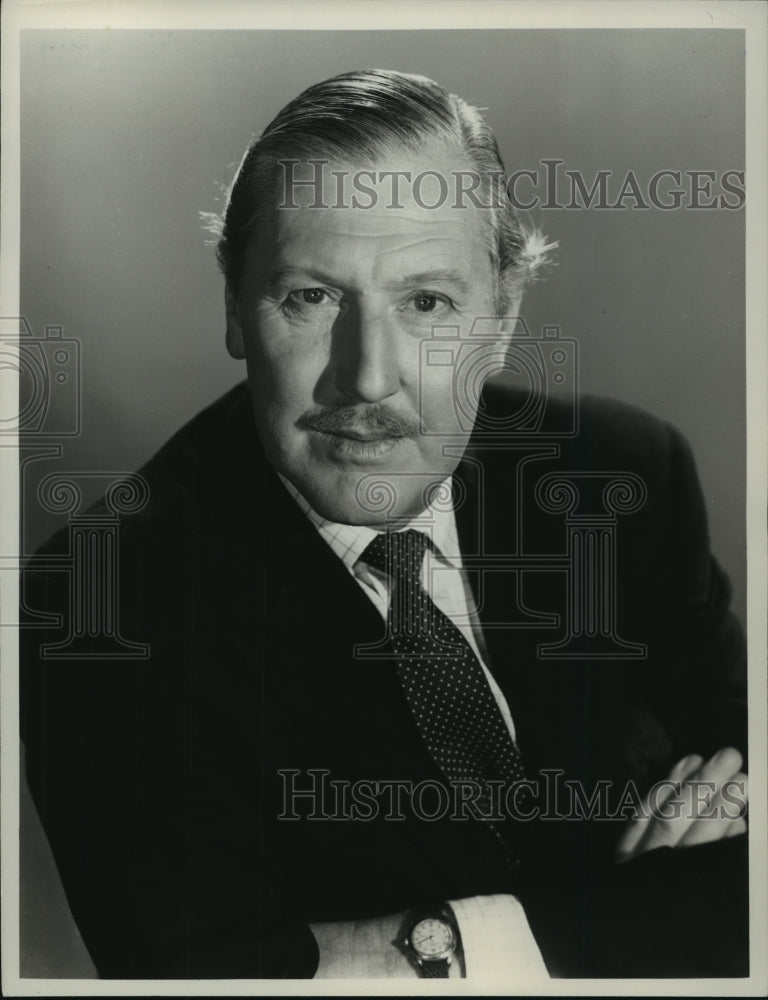 1964 Press Photo Actor Robert Coote - Historic Images