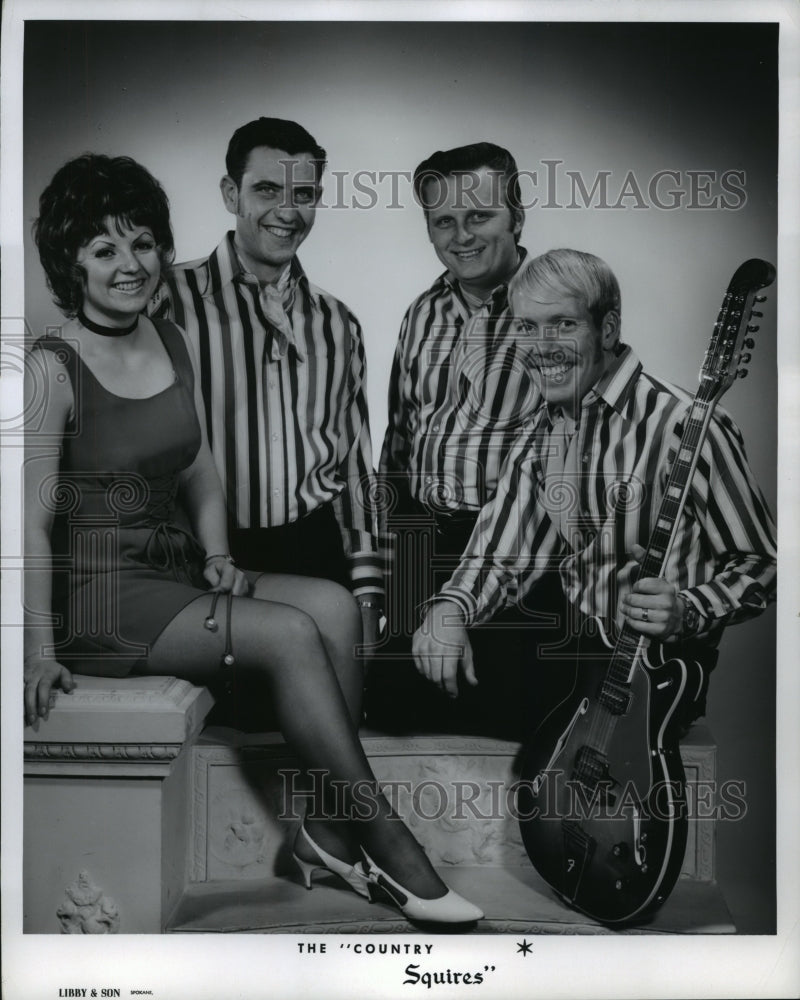 1971 The Country Squires, musical group. Historic Images