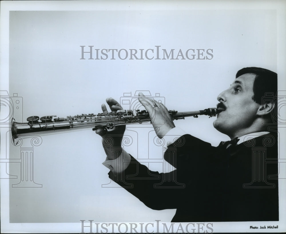 Press Photo Harvey Pittel, Saxophonist - Historic Images