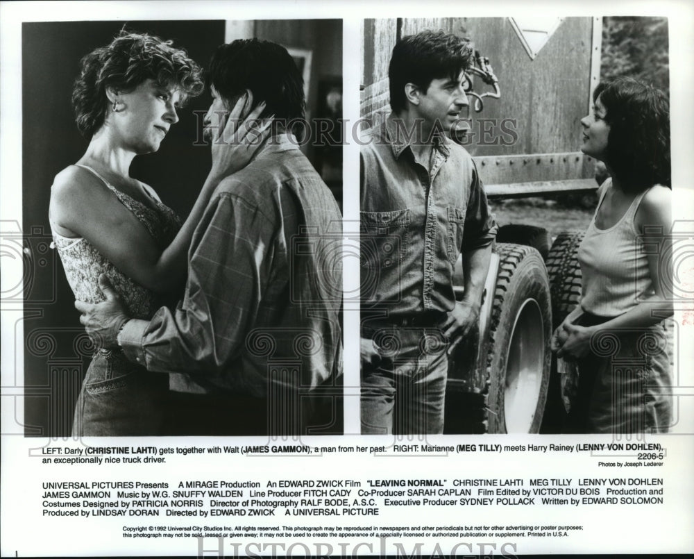 1992 Christine Lahti and scenes from 