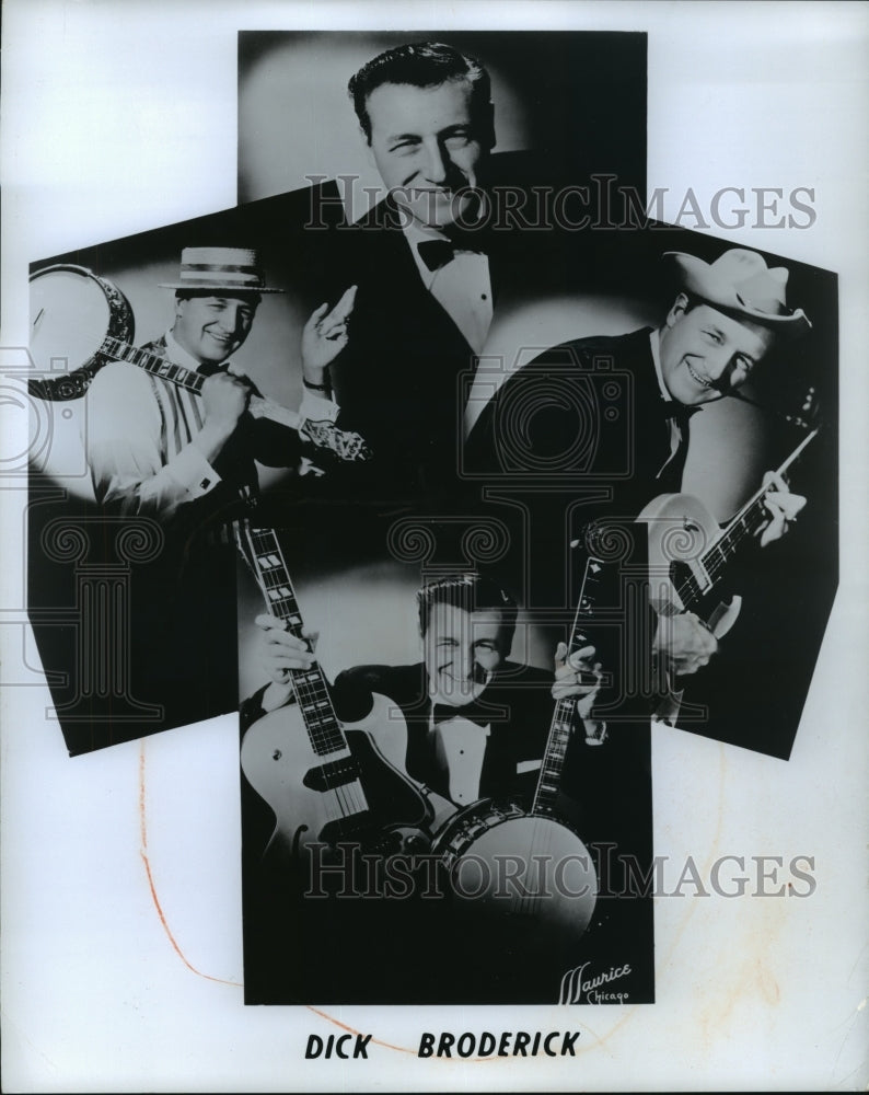 1974 Press Photo Dick Broderick, Musician - Historic Images