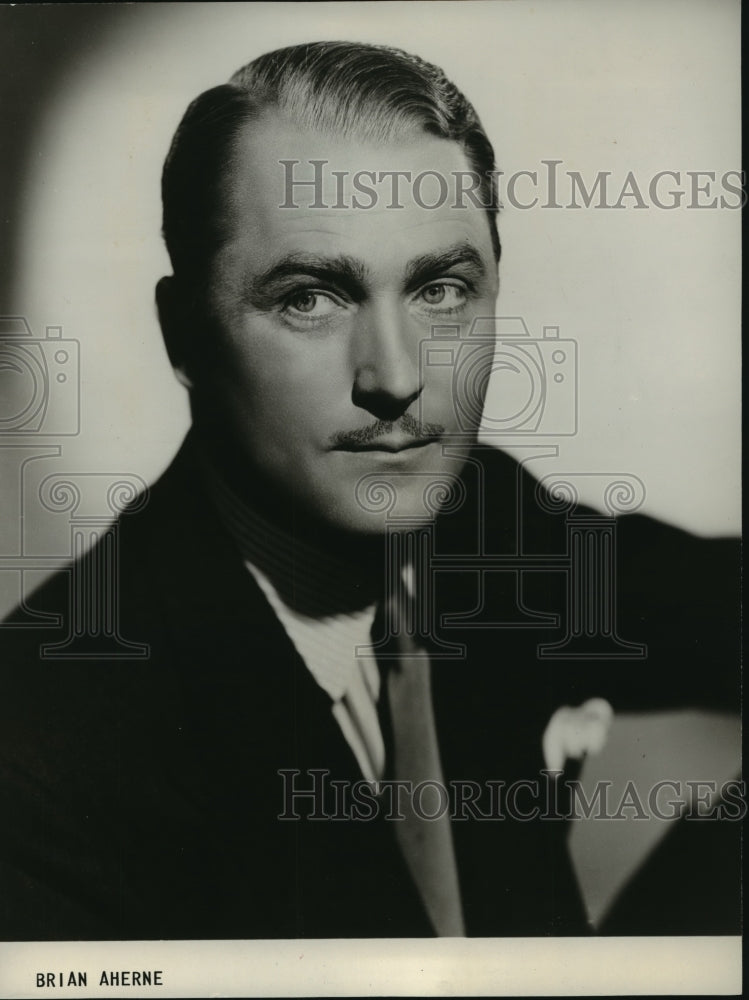 1958 Press Photo Brian Aherne - Historic Images