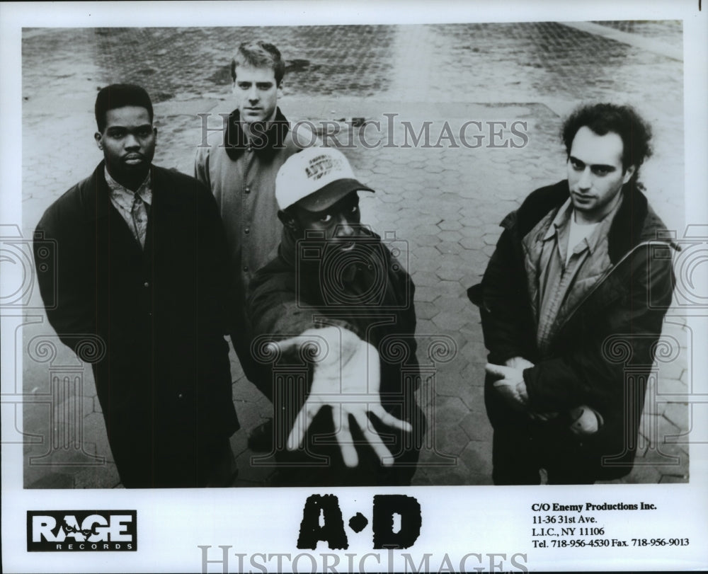 1994 Press Photo Band members of &quot;AD&quot; - Historic Images