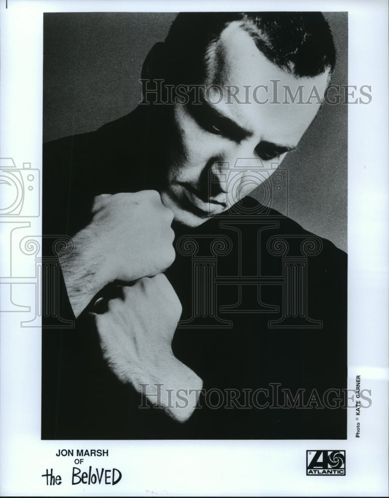 1993 Press Photo Musician Jon Marsh of The Beloved Band - Historic Images