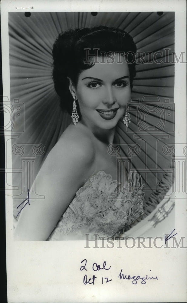 1958 Press Photo Ann Miller-dancer, singer and actress - spp50773-Historic Images