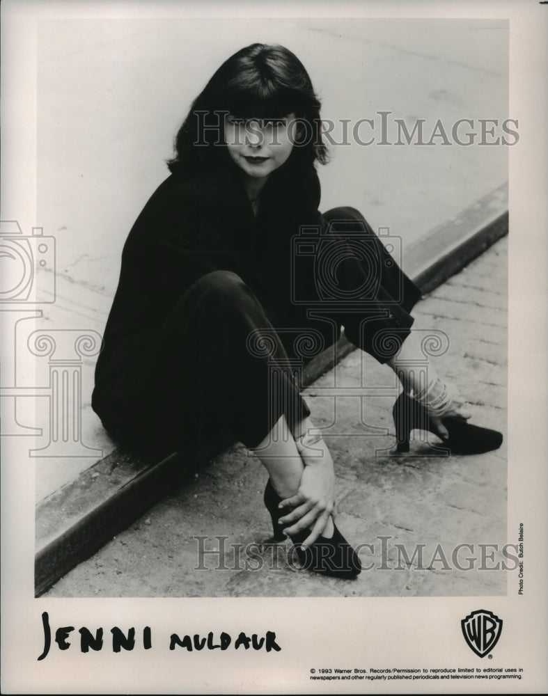1993 Press Photo Jenni Muldaur, Recording Artist - Historic Images