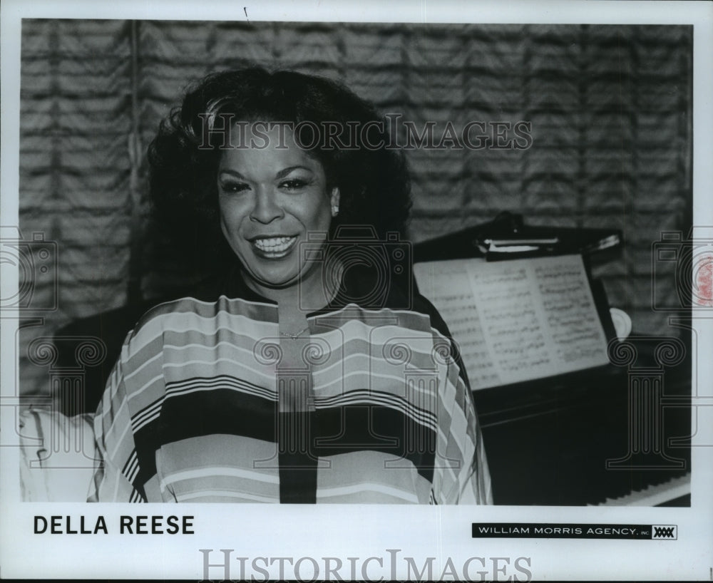 Press Photo Della Reese, actress, nightclub, jazz, gospel and pop singer - Historic Images