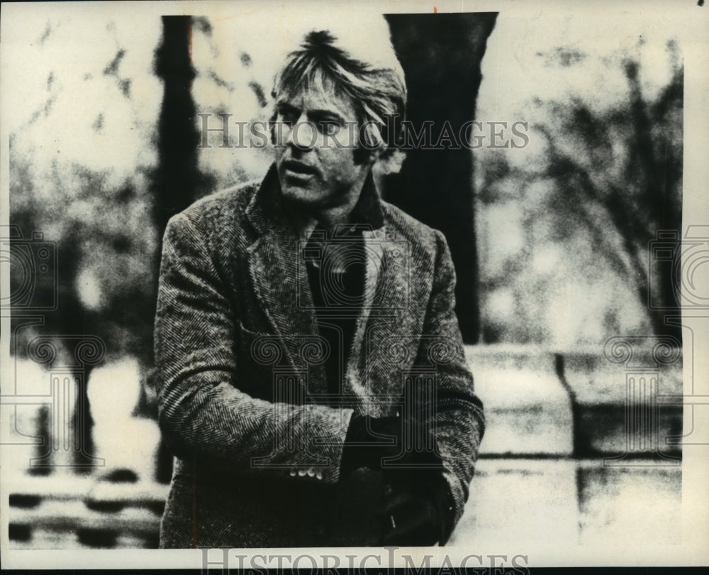1981 Press Photo Robert Redford in "Three Days of the Condor" - Historic Images