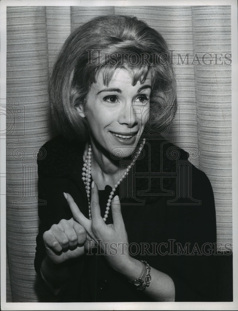 1965 Joan Rivers, new personality to emerge from television season-Historic Images