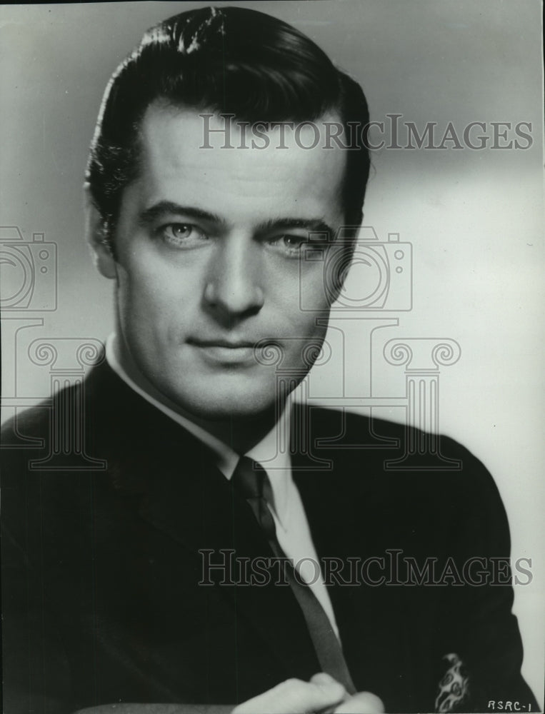 1962 Press Photo Robert Goulet-singer and actor - Historic Images