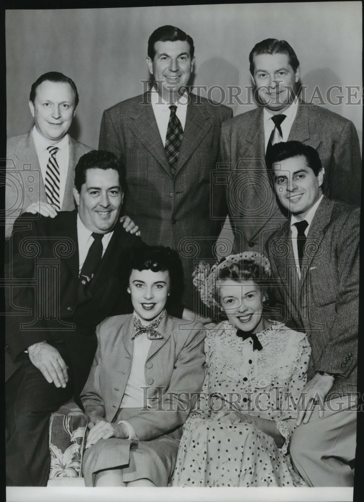 1953 Don McNeill, and his breakfast clubbers.-Historic Images