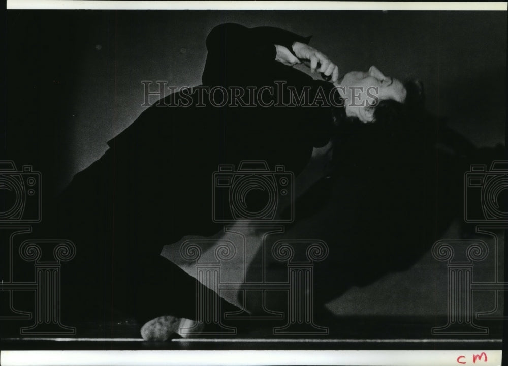 1979 Press Photo Don McLeod-famous mime and actor - Historic Images
