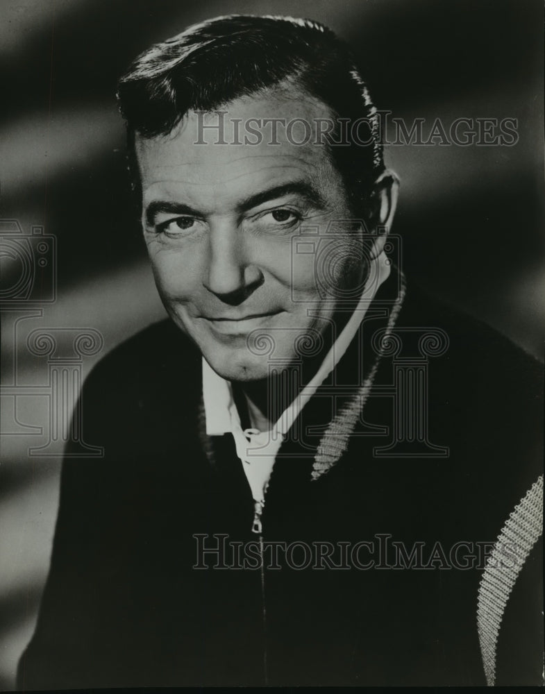 1958 Press Photo John Payne, Actor - Historic Images