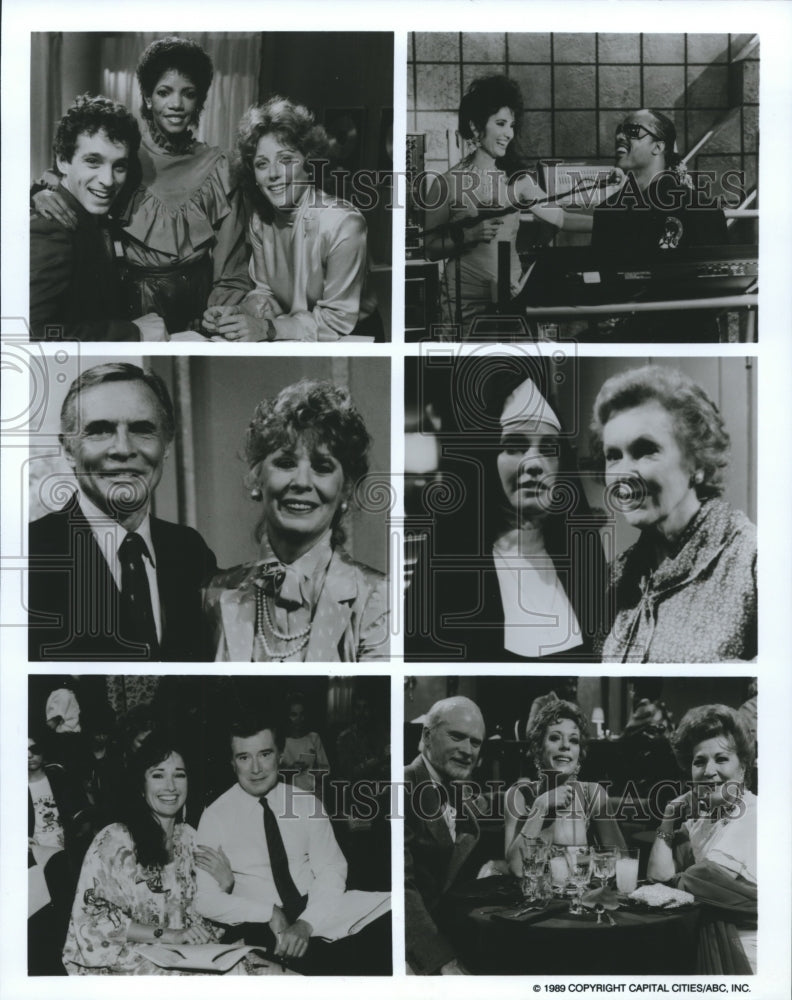 1989 Press Photo Scenes from All My Children, on ABC. - Historic Images