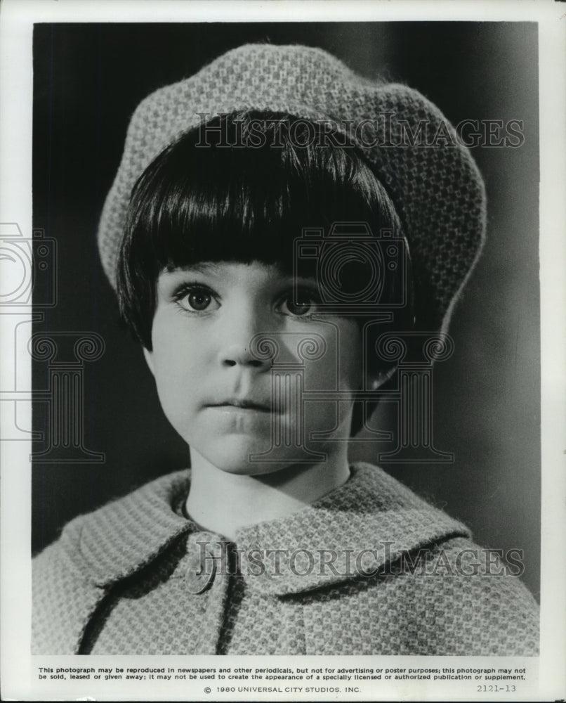 Press Photo Sara Stimson in Little Miss Marker - Historic Images