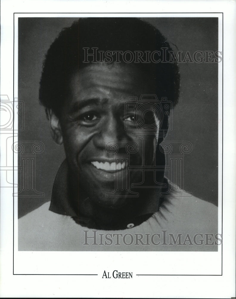 1993 Al Green, soul singer, songwriter and record producer. Historic
