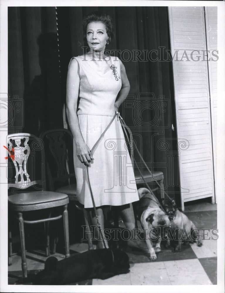 1965 Press Photo Sylvia Sidney, Actress - Historic Images