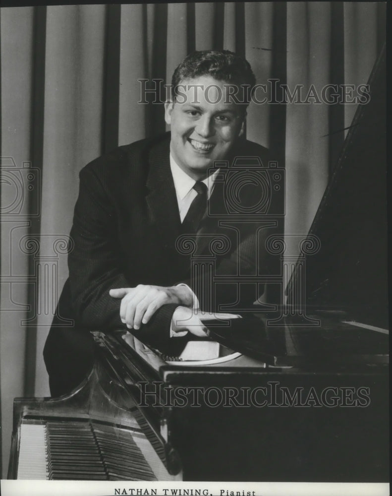 1965 Press Photo Nathan Twining, Pianist - spp61270-Historic Images