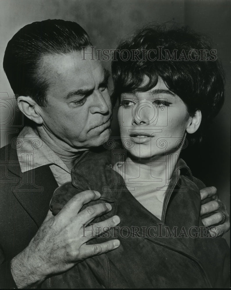 1962 Suzanne Pleshette, Chester Morris star in "The Contenders" - Historic Images