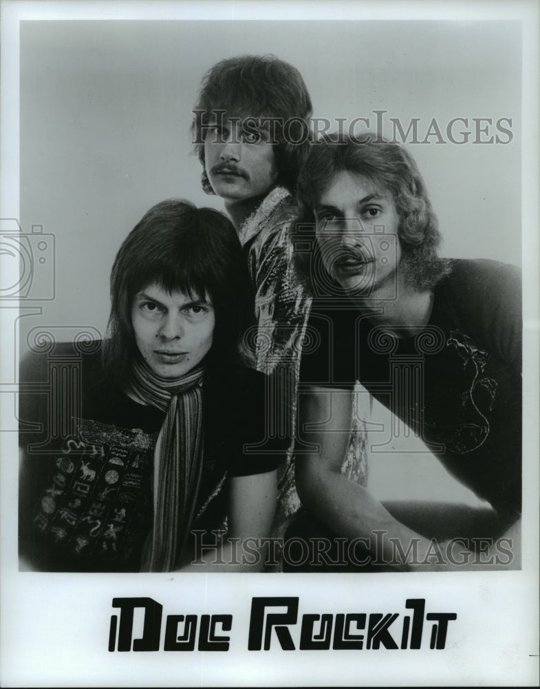 Press Photo Doc Rocket, band members - Historic Images
